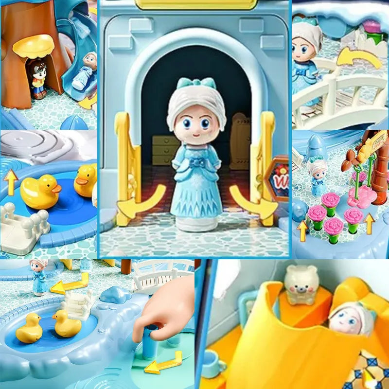 Rompecabezas Magnético del Castillo de Princesas – Juguete Educativo y Creativo para Niñas 3+ | CRIATIVAE