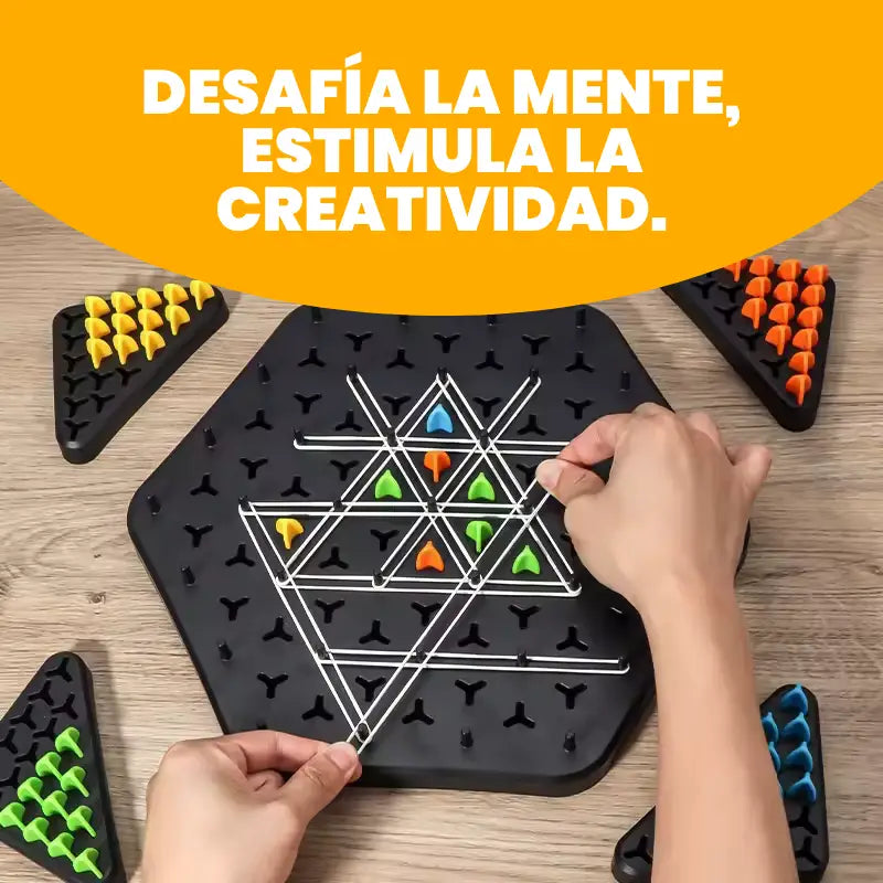 Juego de Triángulos Magnéticos – Desarrolla la Lógica y la Estrategia | CRIATIVAE