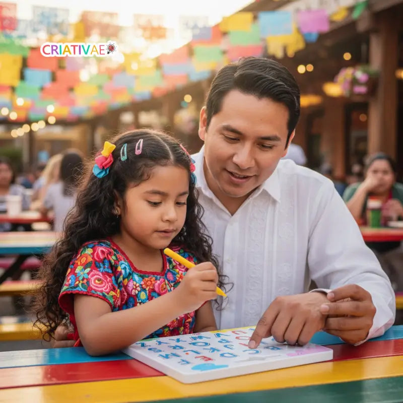 Tablero Magnético de Letras del Alfabeto para Niños | CRIATIVAE