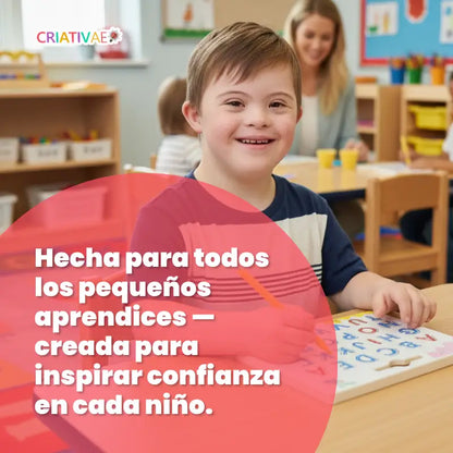 Tablero Magnético de Letras del Alfabeto para Niños | CRIATIVAE