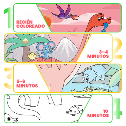 Libros de Pintura y Dibujo con Agua para Niños – Set Reutilizable de Actividades con Agua | CRIATIVAE