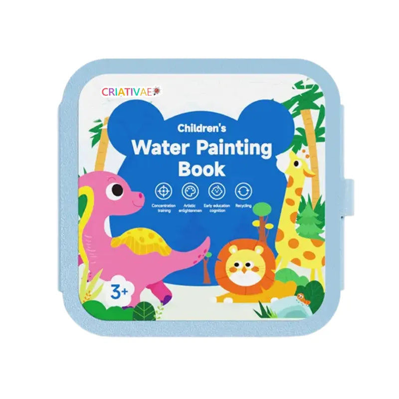 Libros de Pintura y Dibujo con Agua para Niños – Set Reutilizable de Actividades con Agua | CRIATIVAE